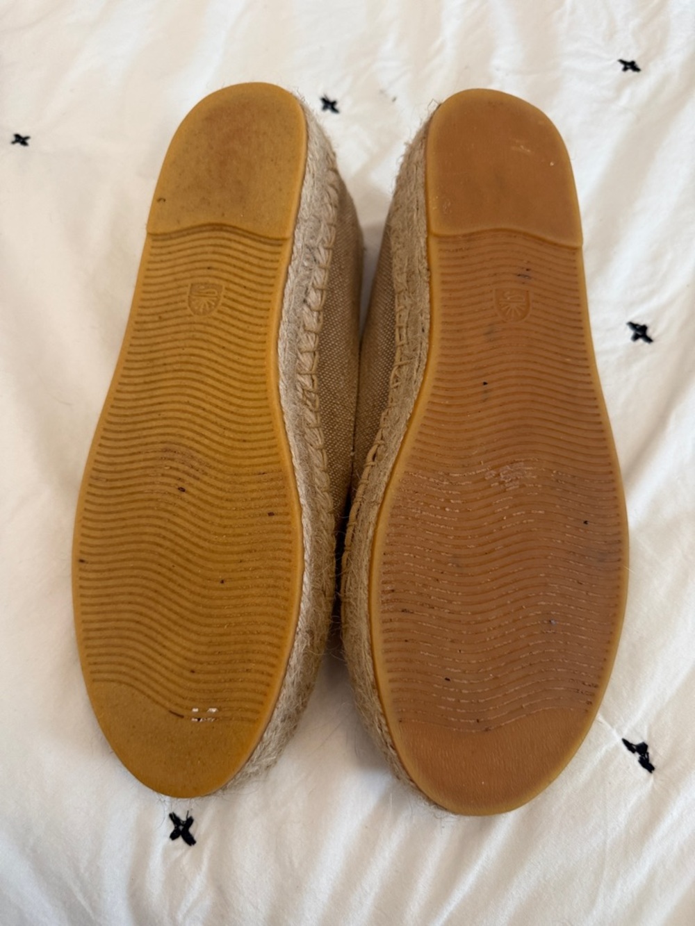Soludos Beige Canvas Espadrille Slip-Ons - Picture 4 of 4